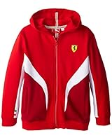 n.com: PUMA Big Boys' Ferrari Sweat Jacket: 
