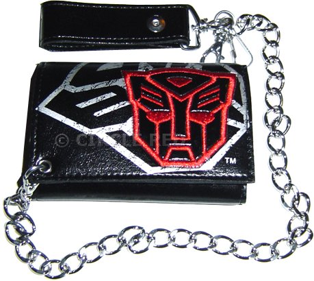  Transformers - Autobot Leather Wallet with Chain