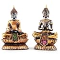 Deco Thai Buddha Meditating, 2 Assorted designs sold separately, 18cm
