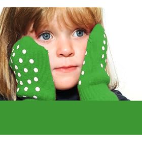 Snuguns Mittens for toddlers - Green