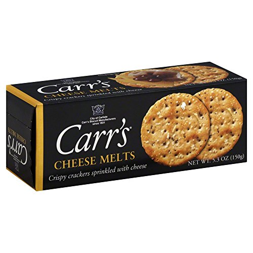 CARRS CRACKER CHEESE MELTS, 5.3 OZ