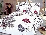 Le Vele Helena Duvet Cover Bed in Bag Full Queen Bedding Gift Set LE26Q
