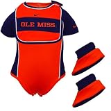 Nike Mississippi Rebels Infant Bib & Booties Set