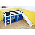 Kinderbett Hochbett Kinder Kinderhochbett Lattenrost Spielbett Rutsche Neu