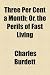 Three Per Cent a Month; Or, the Perils of Fast Living
