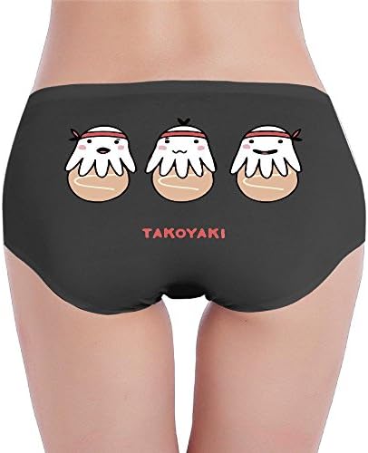 Girl's Sexy Soft Japan Cute Small Octopus Balls Panty S Black