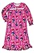 Nickelodeon Shimmer and Shine Little Girls Flannel Granny Gown Nightgown Pajamas (8, Jewel Pink)