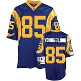 Jack Youngblood 1979 Los Angeles Rams #85 Gridiron Classics Premier Throwback Reebok NFL Football Je
