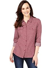 Pure Cotton Mini Gingham Checked Shirt