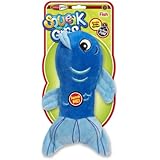SqueakGrrrs Fish Squeak Toy for Dogs, Large