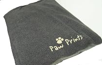Paw Prints Large Pet Bed with Amicor