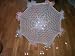Decorated Baby Shower White Lace Umbrella Parasol 32 Pink and Blue Ribbons