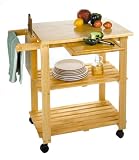 Utility Cart with Cutting Board