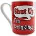 Shut Up, I'm Drinking Fl Mug, 14oz