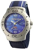 Kahuna 252-3003L Ladies Watch with Blue Velcro Strap and Matching Blue Dial