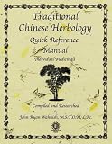 Traditional Chinese Herbology Quick Reference Manual Individual Medicinals