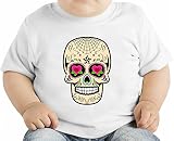 Sugar skull オーガニックベビーTシャツ 12 - 18 Months