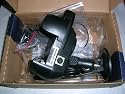 Haicom 3 in 1 cradle / holder for HP Ipaq rx1950, rz1710, h2210, hx2110, hx4700, hx2190, hx2490, hx2790, h6340, hw6515 with loud-speaker (round mini din gps connector)