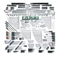 SK 86850A Senior Mechanics Tool Set - 850 Piece