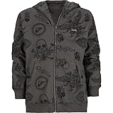 QUIKSILVER Octave Boys Hoodie - Charcoal