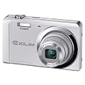 Casio Exilim EX-ZS5 Digitalkamera (14 Megapixel, 5-fach opt. Zoom, 7,6 cm (3 Zoll) Display) silber