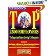 Top, 2,500 Employers, 2000 (Top 2,500 Employers) by  Peterson's