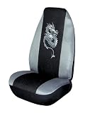 Allison 65-2741GRY Gray Dragon Universal Bucket Seat Cover - Pack of 1