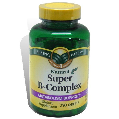 Spring Valley - Super B-Complex, 250 Tablets