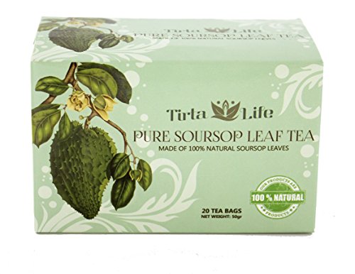 Premium Soursop / Graviola / Guayabano Tea (20 Teabags) (Pure Soursop Leaves Tea)