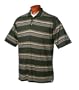 Cutter & Buck Men's Micro Modal Fonda Stripe Polo, Mallard, Size M