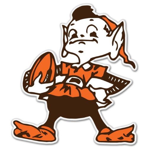 Cleveland Browns NFL Football bumper sticker 4
