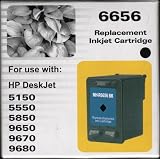 compatible hp 6656a black ink for use in hp deskjet 5150..