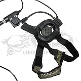 UFCHS02MT BOWMANタイプ　タクティカルヘッドセット　モトローラ用 BK