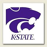 Tile Trivet 963 ~Kansas State University~ 6 inch x 6 inch [Kitchen]