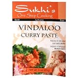 Sukhis Vindaloo Curry Paste Mix 3 Ounce Pack of 6 by Sukhi's