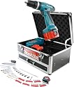 Makita 8271DWAETC Akku-Schlagbohrer-Set im Alukoffer, 12V, 68-teilig, Modell 2009
