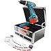 Makita 8271DWAETC Akku-Schlagbohrer-Set im Alukoffer, 12V, 68-teilig, Modell 2009
