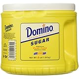 Domino Sugar, Granulated, 4LB Canister