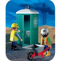 PLAYMOBIL� 3275 - Mobile Toilette - Bautrupp