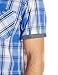 Weatherproof Vintage Men's Short Sleeve Poplin Plaid Shirt