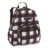 JanSport Big Student Classics Series Daypack (Black/White Saddles)
