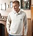 Blue Harbour Heritage Cotton Rich Embroidered Crest Rugby Top