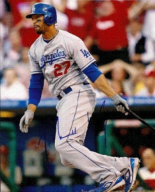 Autographed/Hand Signed Matt Kemp Los Angeles Dodgers 8x10 Photo