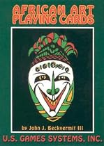 African Art Playing Card