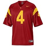 Nike USC Trojans #4 Youth Cardinal Replica Football Jersey