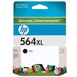 Original HP 564XL Black Ink Cartridge in Retail Packaging