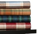 Pinzon Plaid Flannel Sheet Set
