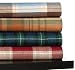 Pinzon Plaid Flannel King Sheet Set, Cleopatra