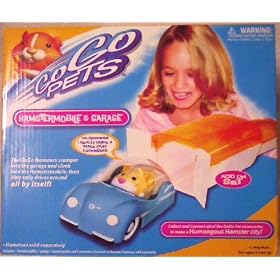 Go Go Pets HamsterMobile & Garage ****WITH ORIGINAL NAME 