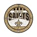 New Orleans Saints 12 Inch Art Glass Clock